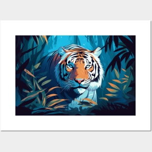 Tiger Animal Jungle Nature Wilderness Posters and Art